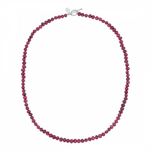 Purple Petite Berry Pearl Necklace - Dower & Hall - Modalova
