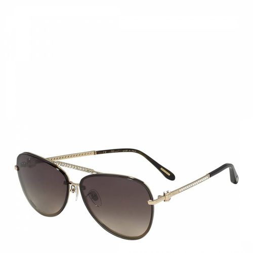 Women's Brown Gold Sunglasses 63mm - Chopard - Modalova