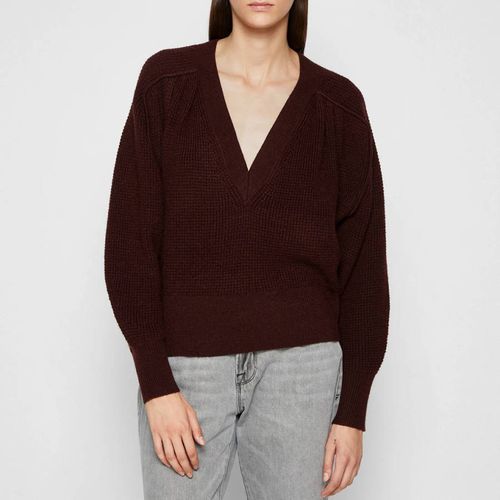 Dark Burgundy Makaho Wool Blend Jumper - IRO - Modalova