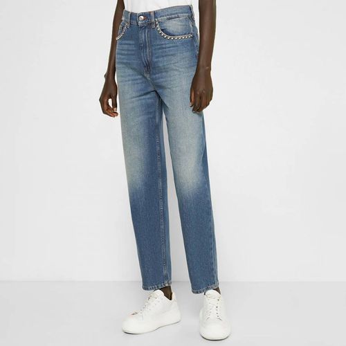 Arctic Blue Dame Straight Leg Jeans - IRO - Modalova