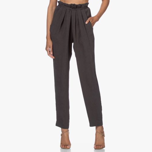 Charcoal Bennyo Straight Leg Trousers - IRO - Modalova