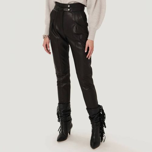 Black Taeru Leather Trouser - IRO - Modalova