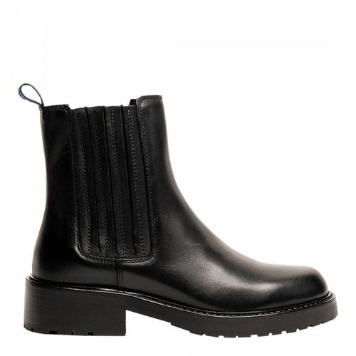 Black Leather Azalea Boots - Osprey London - Modalova