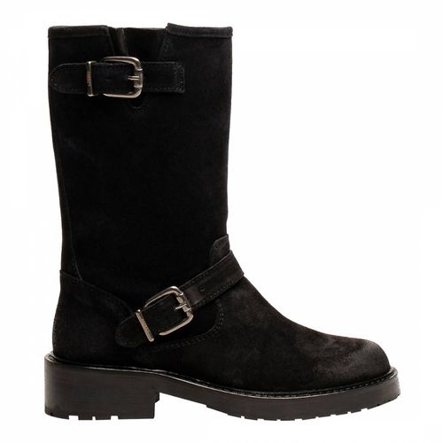 Black Suede Amethyst Boots - Osprey London - Modalova