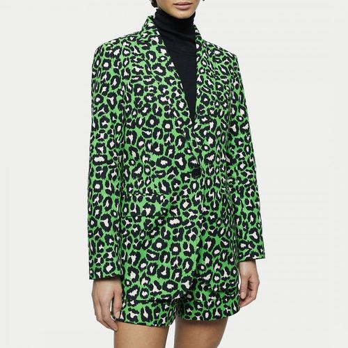 Green Animal Print Jacket - Jigsaw - Modalova