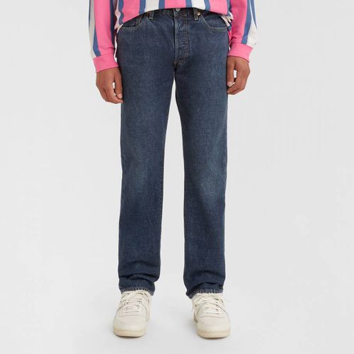 Dark Indigo 501® Tapered Leg Stretch Jeans - Levi's - Modalova