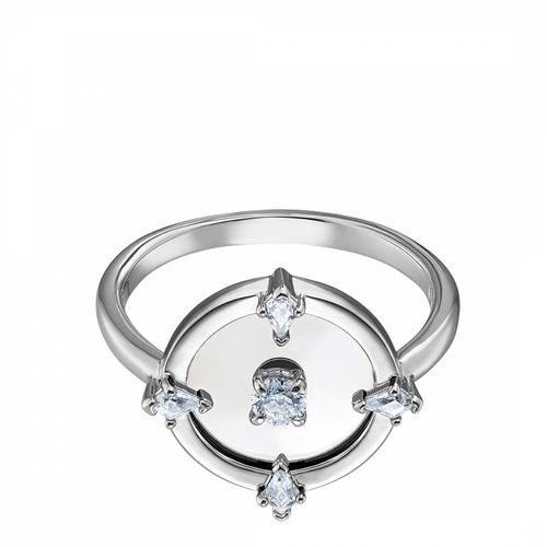 Silver North Glass Ring - SWAROVSKI - Modalova