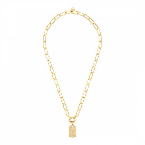 K Gold Twinkle and Shine Necklace - MeMe London - Modalova