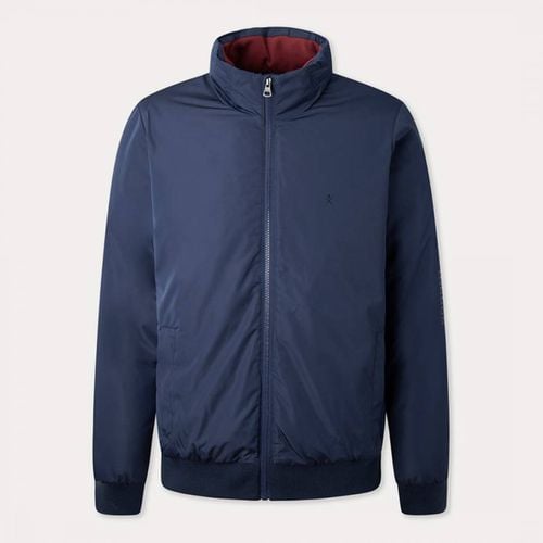 Navy Bomber Jacket - Hackett London - Modalova