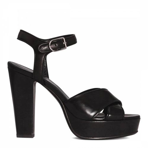 Black Platform Leather Heels - Sonia Rykiel - Modalova