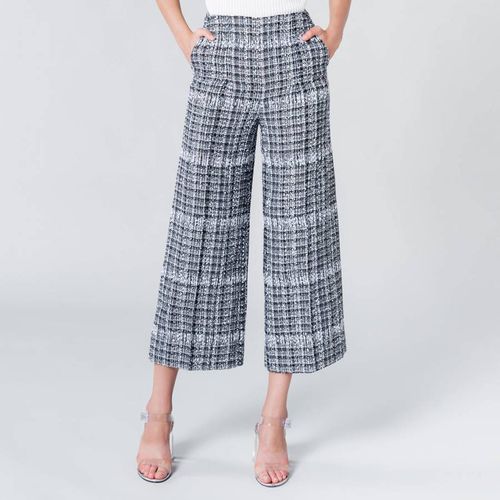 Check Quarter Length Tweed Trousers - Sonia Rykiel - Modalova