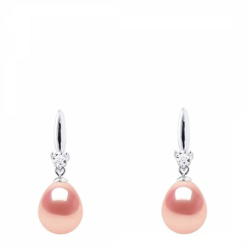 Silver/Natural Real Cultured Freshwater Pearl Earrings - Atelier Pearls - Modalova