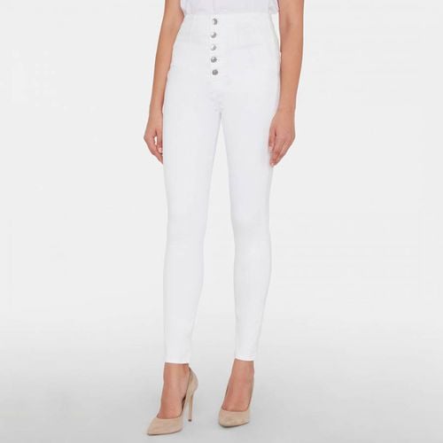 White Sasha Stretch Slim Jeans - 7 For All Mankind - Modalova