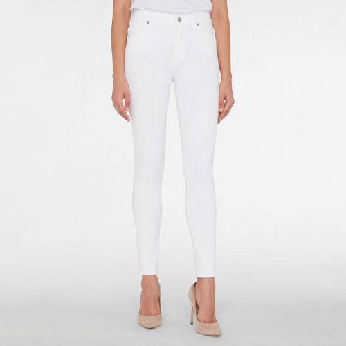 High Waisted Stretch Skinny Jeans - 7 For All Mankind - Modalova