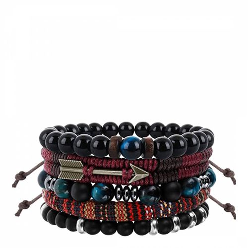 Red & Multi Arrow Bracelet Set - Stephen Oliver - Modalova