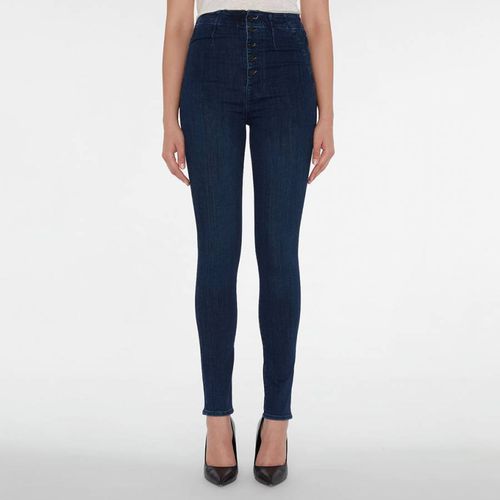 Dark Blue Sasha Stretch Slim Jeans - 7 For All Mankind - Modalova