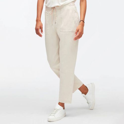 Almond Cotton Blend Utility Joggers - 7 For All Mankind - Modalova