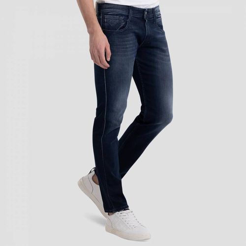Blue Anbass Powerstretch Jeans - Replay - Modalova