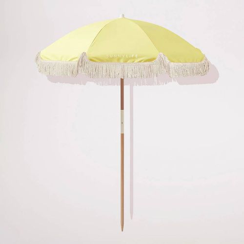 Luxe Beach Umbrella Limoncello - Sunnylife - Modalova
