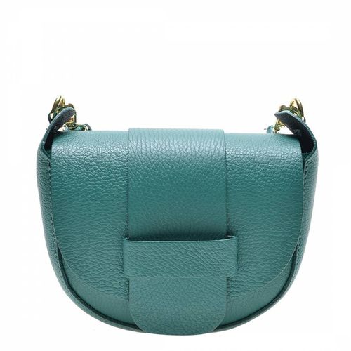 Green Leather Shoulder Bag - Mangotti - Modalova