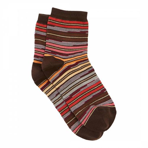 Multicoloured Knitted Short Socks - Missoni - Modalova