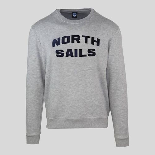 Grey Marl Round Neck Sweatshirt - NORTH SAILS - Modalova