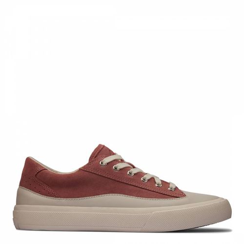 Pink Suede Aceley Lace Up Sneakers - Clarks - Modalova