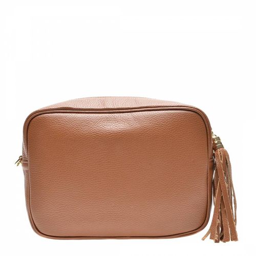 Leather Tassel Detail Shoulder Bag - Carla Ferreri - Modalova