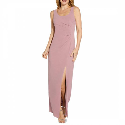 Pink Crepe Gown - Adrianna Papell - Modalova