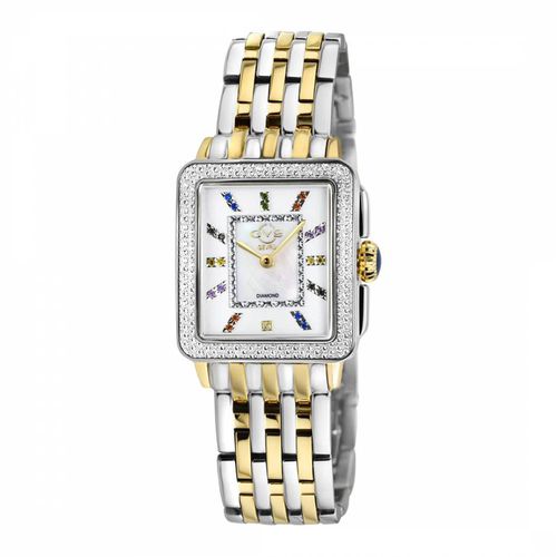 Women's Gold/ Padova Gemstone Watch 30mm - Gevril - Modalova