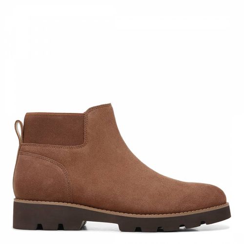 Brown Suede Brionie Ankle Boots - Vionic - Modalova