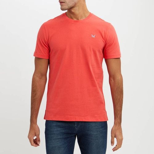 Orange Cotton T-shirt - Crew Clothing - Modalova