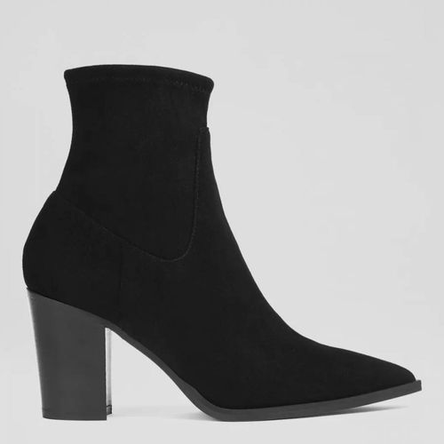 Camelia Stretch Suede Ankle Boots - L K Bennett - Modalova