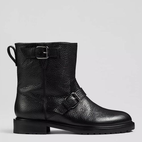 Niky Leather Biker Ankle Boots - L K Bennett - Modalova