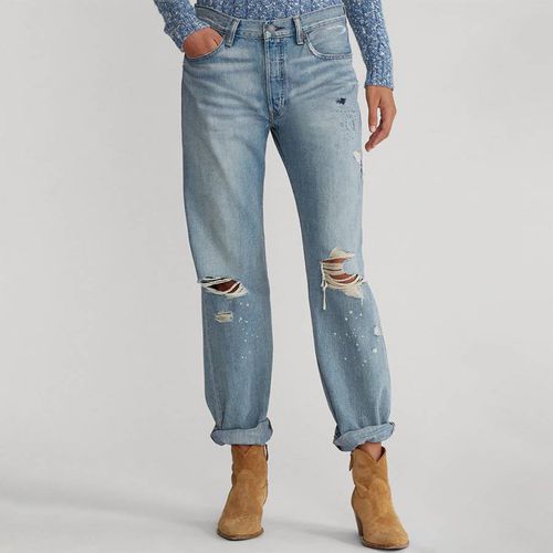 Blue Wash Neale Boyfriend Jeans - Polo Ralph Lauren - Modalova