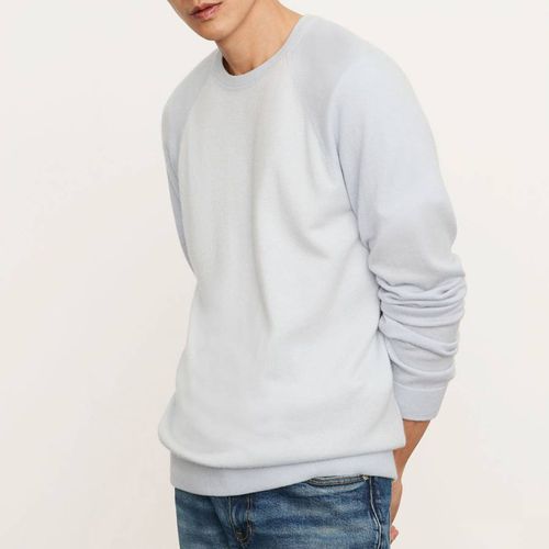 Grey Baseball Cashmere Blend Jumper - Vince - Modalova