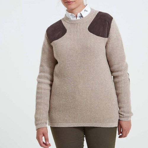 Beige Gairloch Wool Blend Jumper - SchÃ¶ffel - Modalova