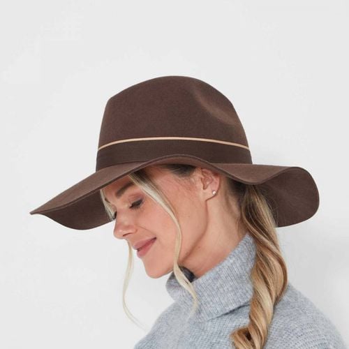 Brown Sofia Lambswool Hat - Schöffel - Modalova