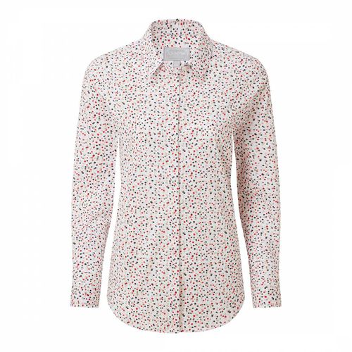 White/Pink Sunningdale Print Shirt - Schöffel - Modalova