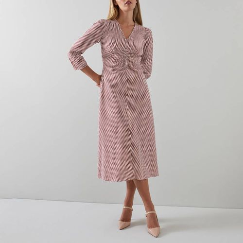 Multi Gabrielle Silk Dress - L K Bennett - Modalova