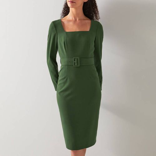 Khaki Carrington Belted Dress - L K Bennett - Modalova