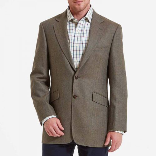 Khaki Belgrave Tweed Suit Jacket - Schöffel - Modalova