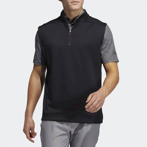 Black Club 1/4 Zip Vest - Adidas Golf - Modalova