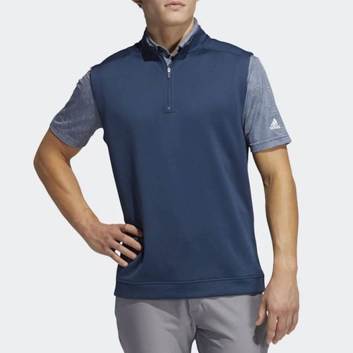 Navy Club 1/4 Zip Vest - Adidas Golf - Modalova