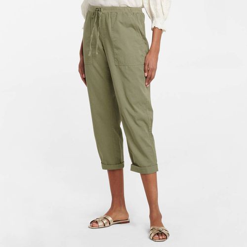 Green Cotton Misty Trousers - Velvet By Graham and Spencer - Modalova