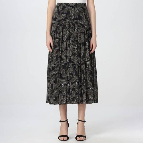 Olive French Paisley Split Skirt - Michael Kors - Modalova