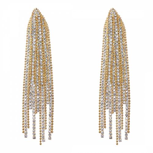 K Chandelier Statement Earrings - Liv Oliver - Modalova