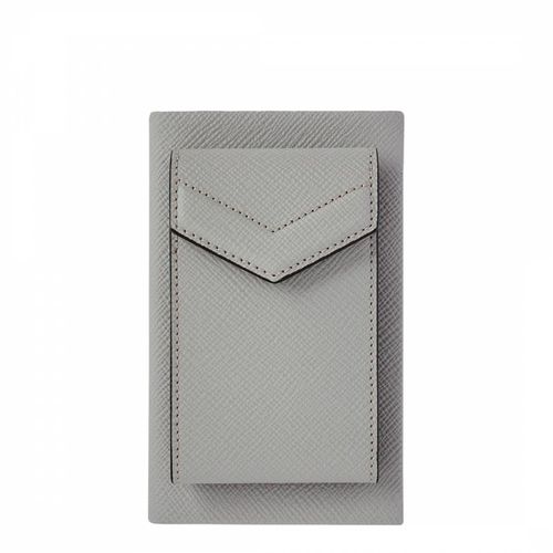 Light Steel Envelope And Card Case - Smythson - Modalova