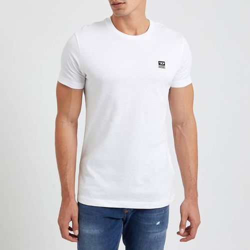 White Diegos K30 Cotton T-Shirt - Diesel - Modalova