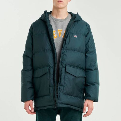 Dark Green Telegraph Puffer Jacket - Levi's - Modalova